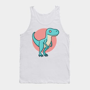 Velociraptor, Dino, Dinosaur Tank Top